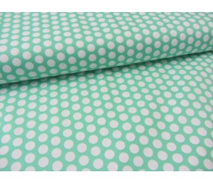 Baumwolle Fresh Dots - mint